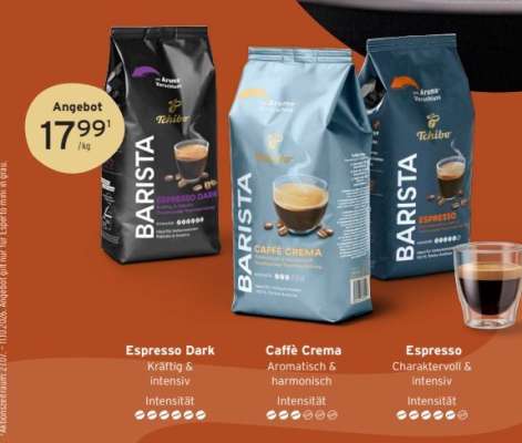 Tchibo Barista Espresso Dark