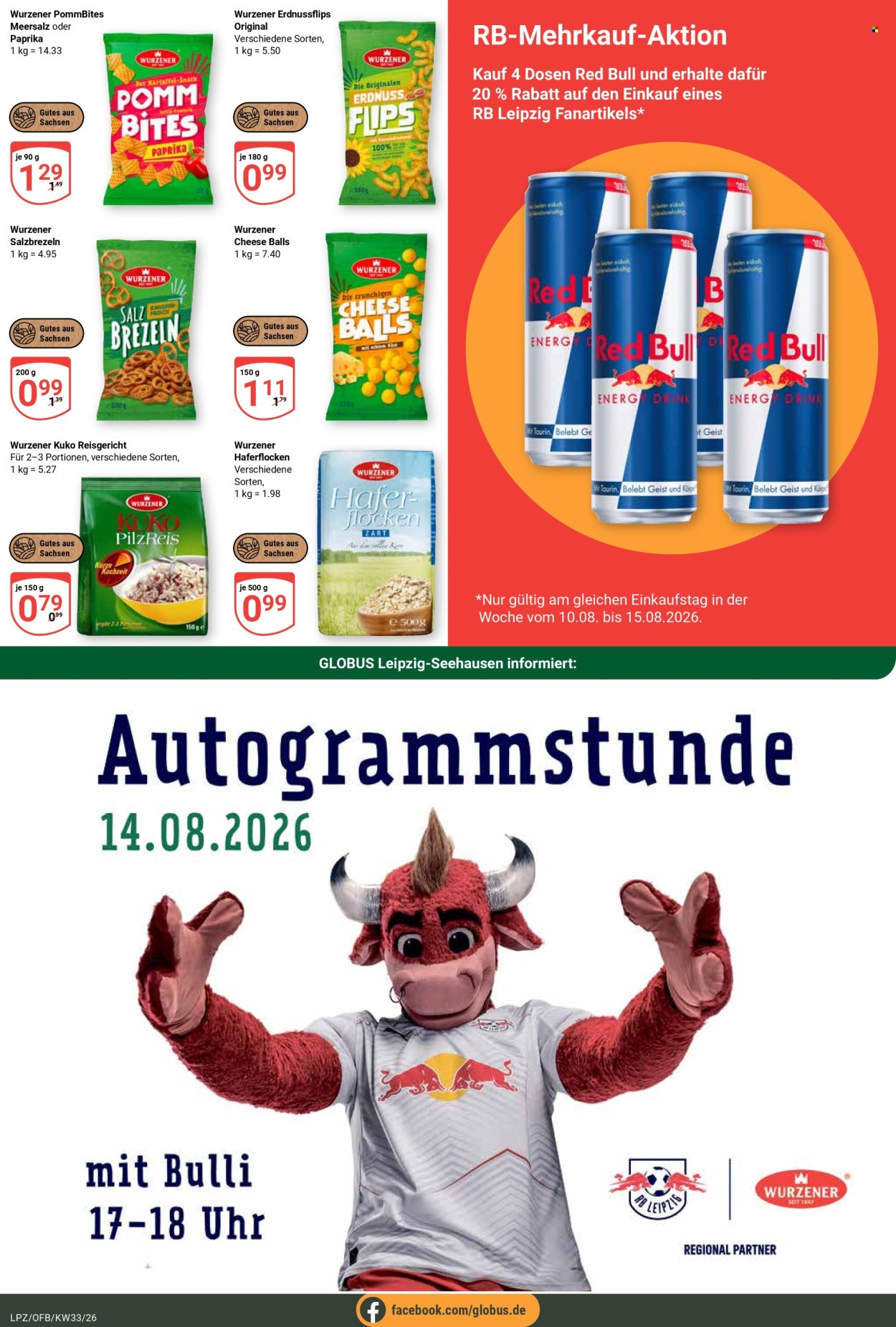 Globus Prospekte  - 10.08.2026 - 15.08.2026. Seite 18