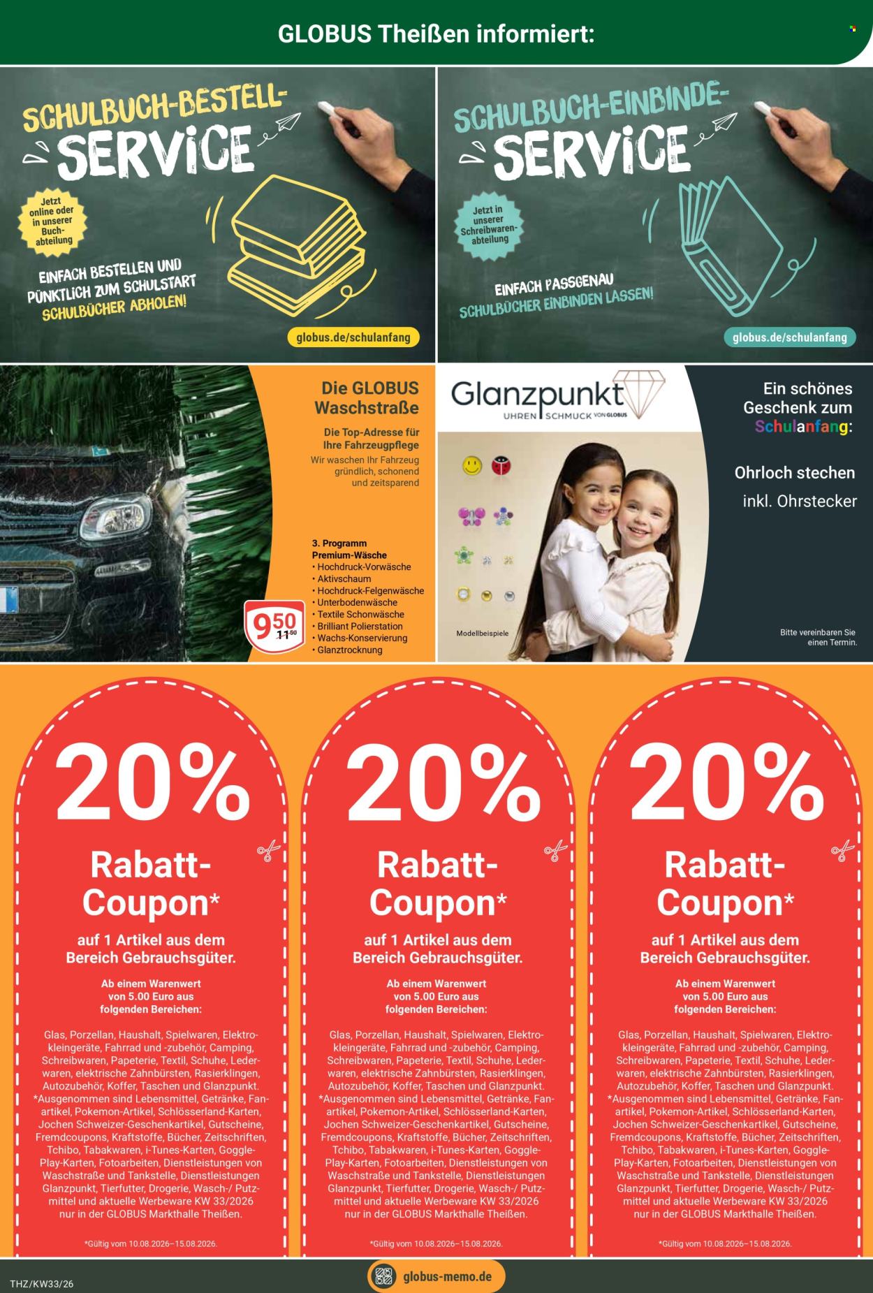 Globus Prospekte  - 10.08.2026 - 15.08.2026. Seite 30