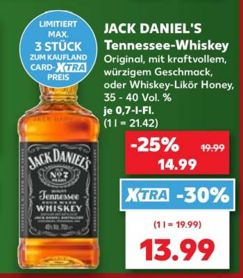 Jack Daniel’s Tennessee Whiskey