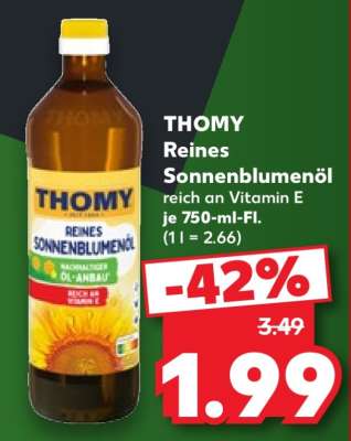 THOMY Reines Sonnenblumenöl