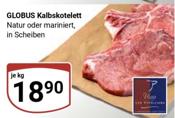 GLOBUS Kalbskotelett