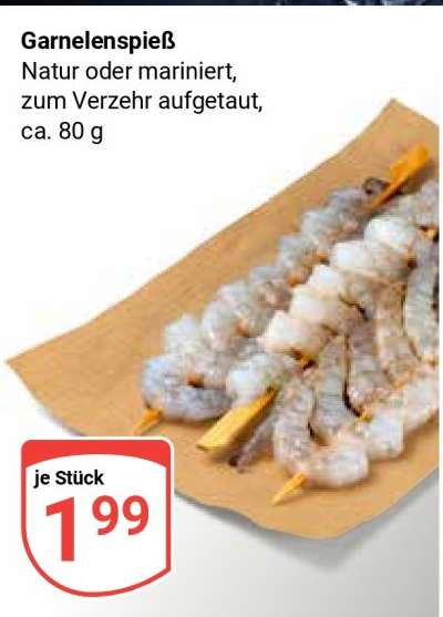 Garnelenspieß