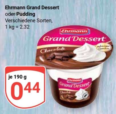 Ehrmann Grand Dessert
