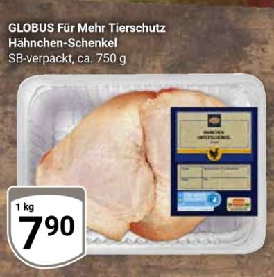 GLOBUS Für Mehr Tierschutz Hähnchen-Schenkel