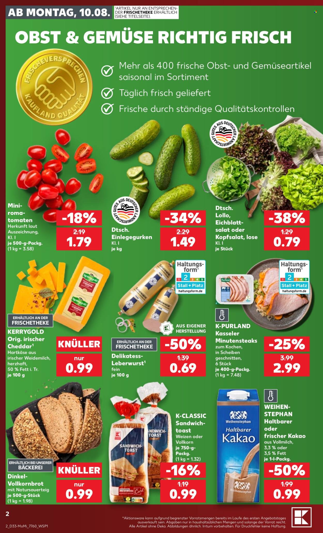 Kaufland Prospekte  - 10.08.2026 - 12.08.2026. Seite 2