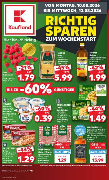 Prospekte Kaufland - 10.08.2026 - 12.08.2026.