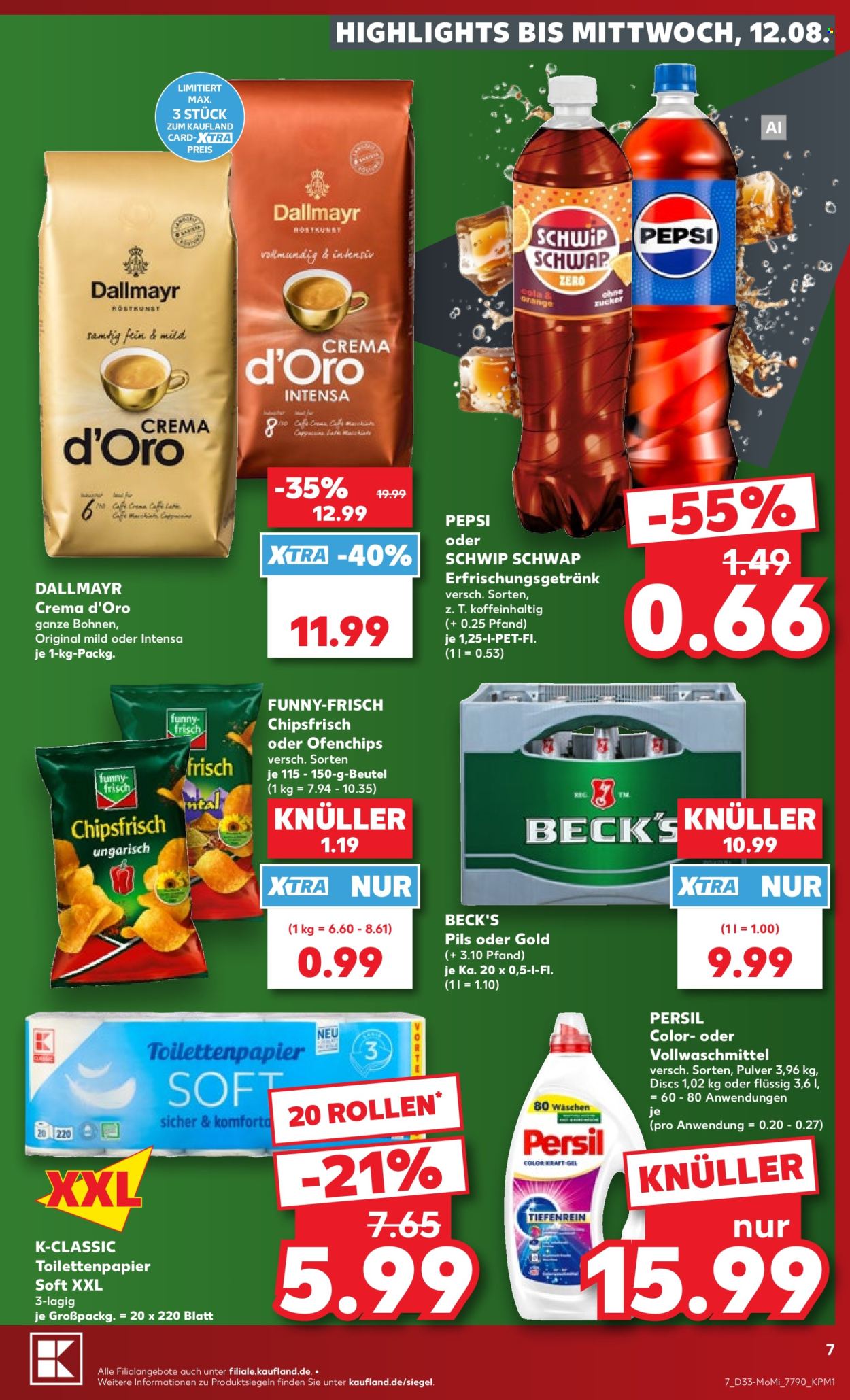 Kaufland Prospekte  - 10.08.2026 - 12.08.2026. Seite 7