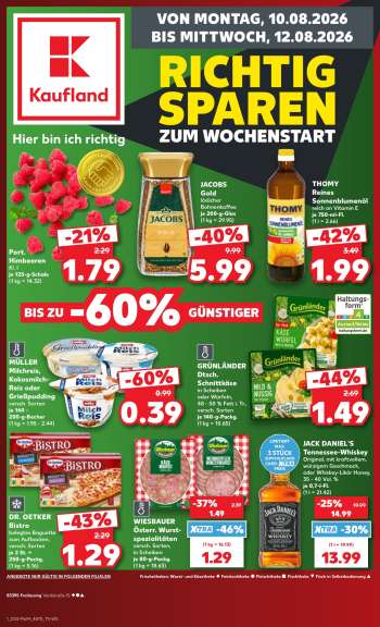 Prospekte Kaufland - 10.08.2026 - 12.08.2026.