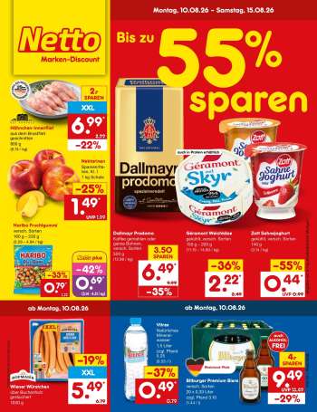 Prospekte Netto Marken-Discount - 10.08.2026 - 15.08.2026.