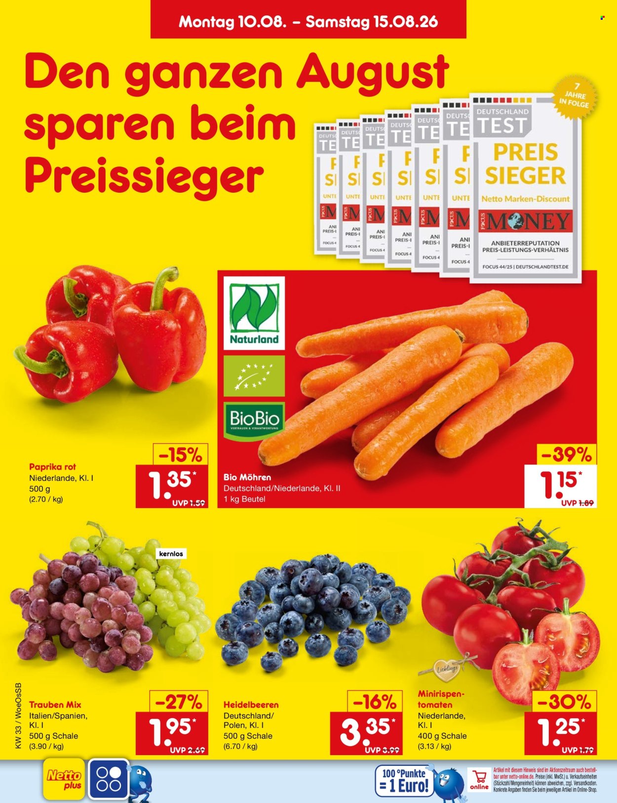 Netto Marken-Discount Prospekte  - 10.08.2026 - 15.08.2026. Seite 10