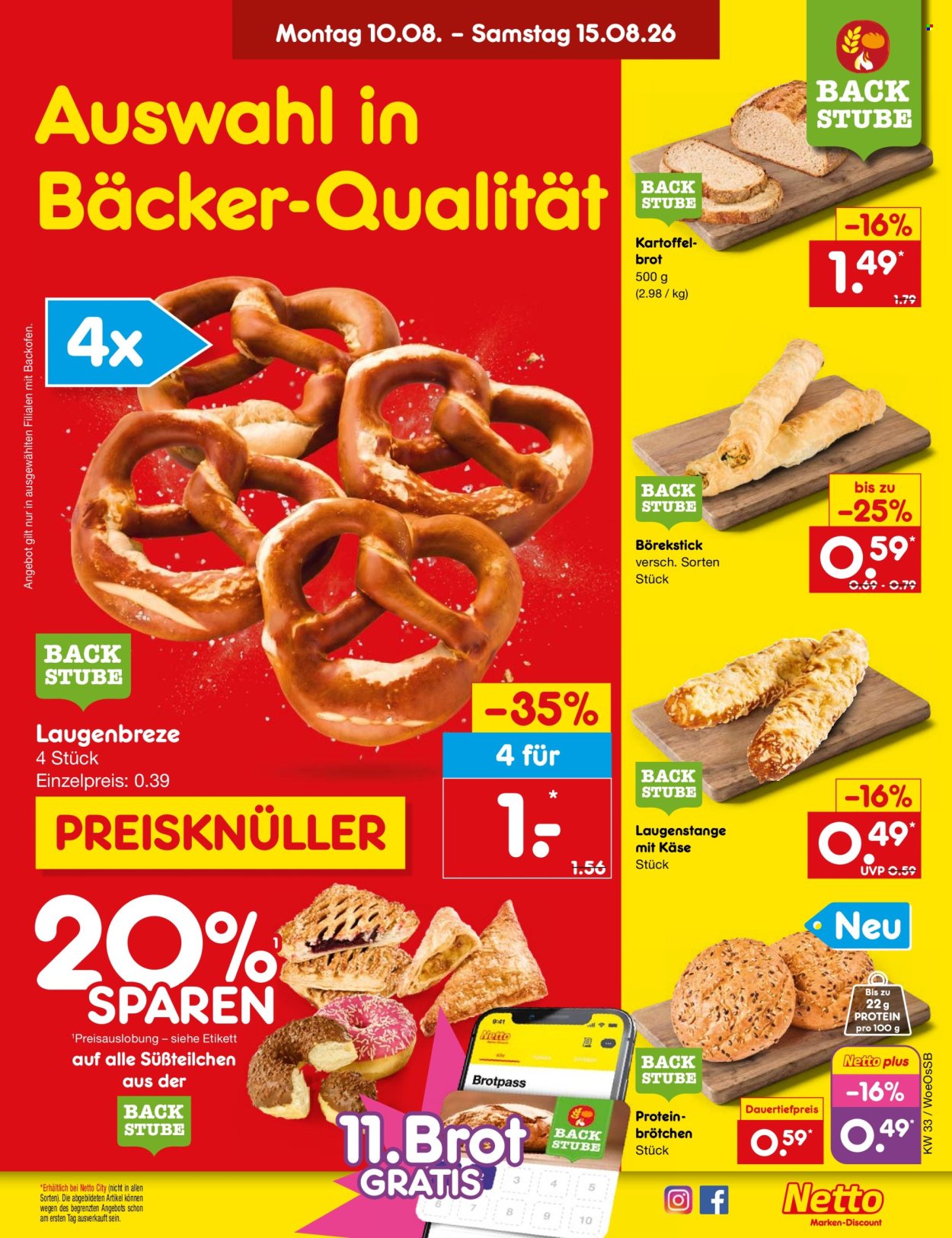 Netto Marken-Discount Prospekte  - 10.08.2026 - 15.08.2026. Seite 15
