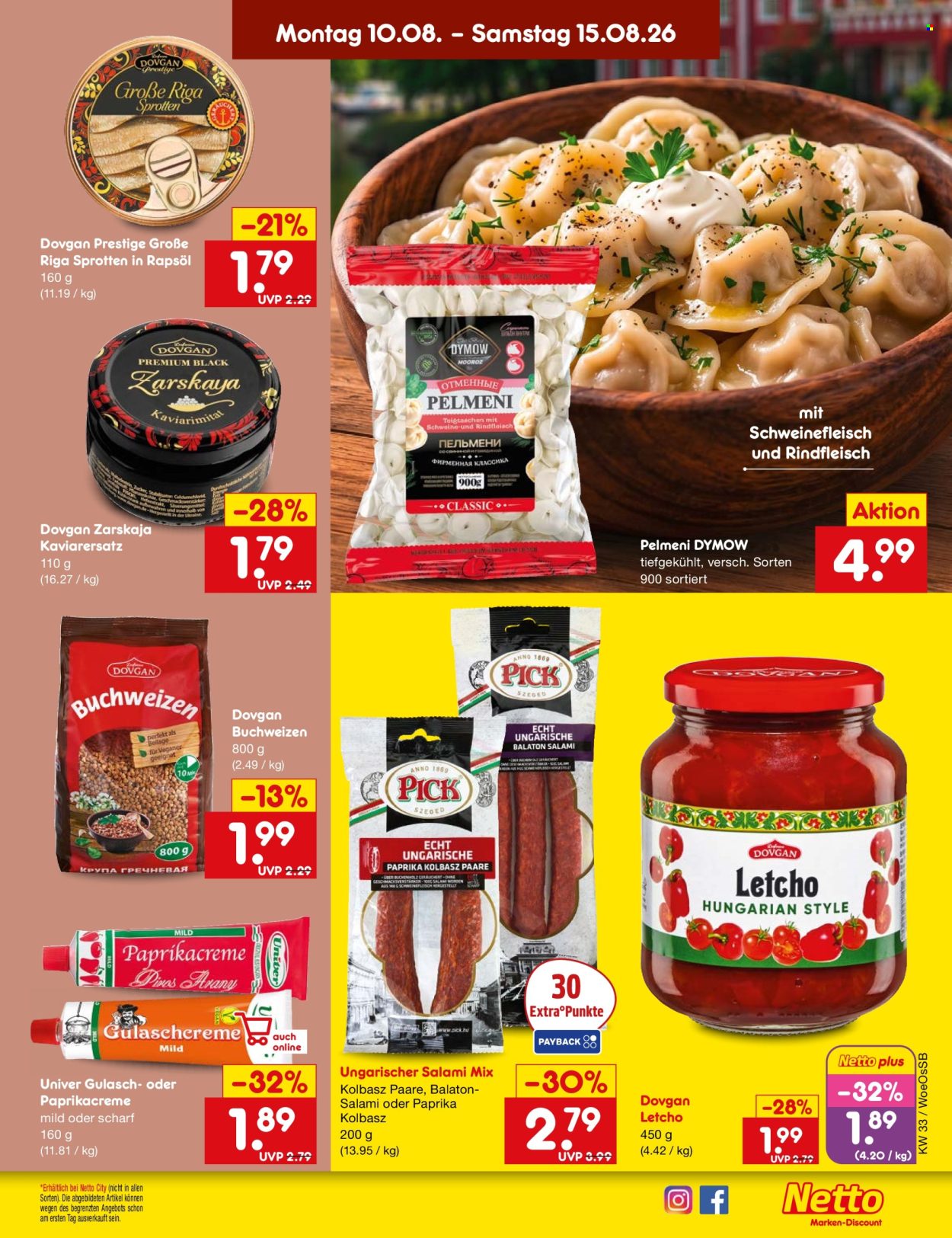 Netto Marken-Discount Prospekte  - 10.08.2026 - 15.08.2026. Seite 27