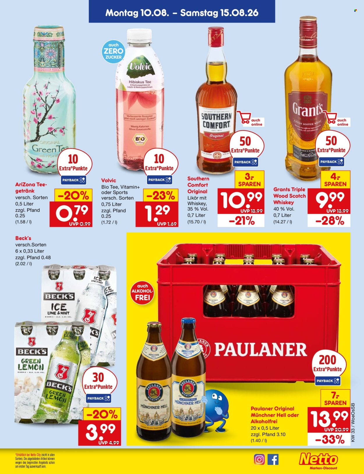 Netto Marken-Discount Prospekte  - 10.08.2026 - 15.08.2026. Seite 33