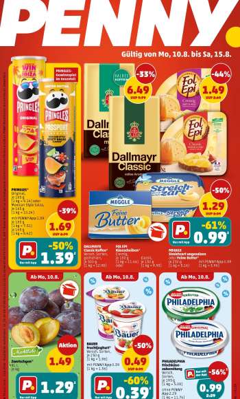 Prospekte Penny - 10.08.2026 - 15.08.2026.