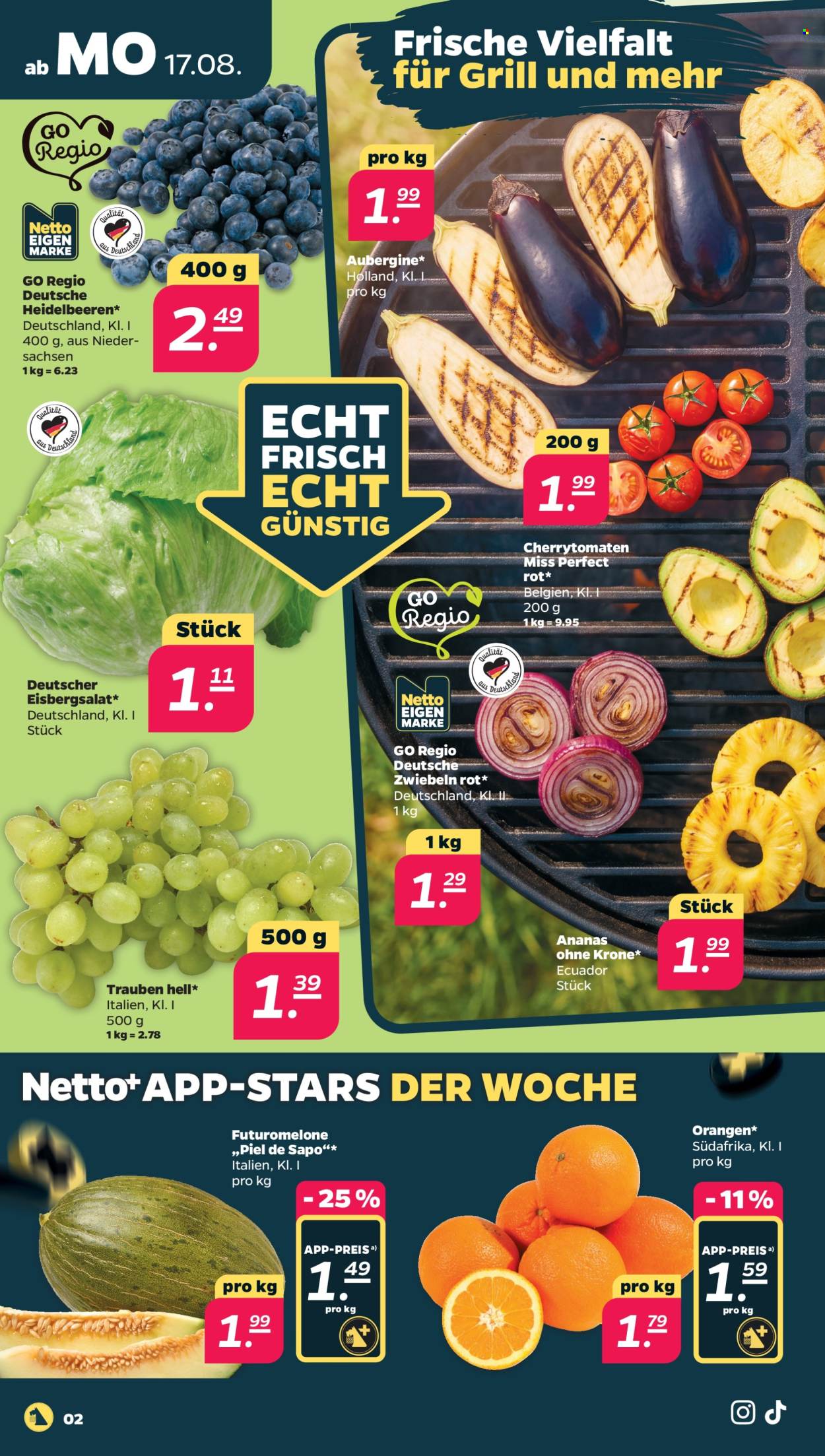 Netto Prospekte  - 17.08.2026 - 22.08.2026. Seite 2
