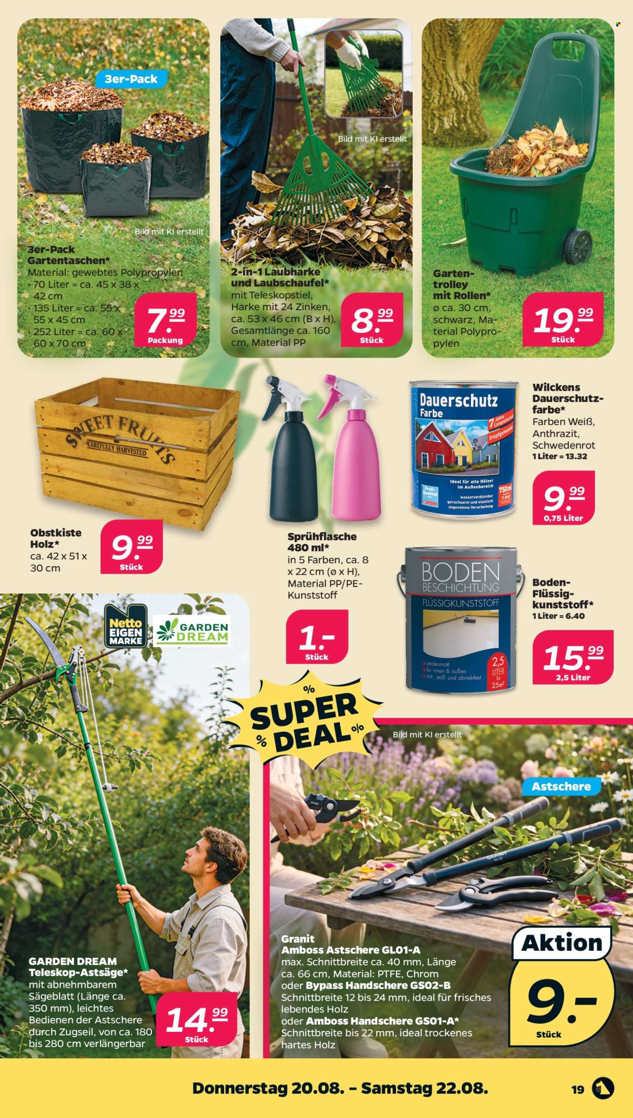 Netto Prospekte  - 17.08.2026 - 22.08.2026. Seite 21
