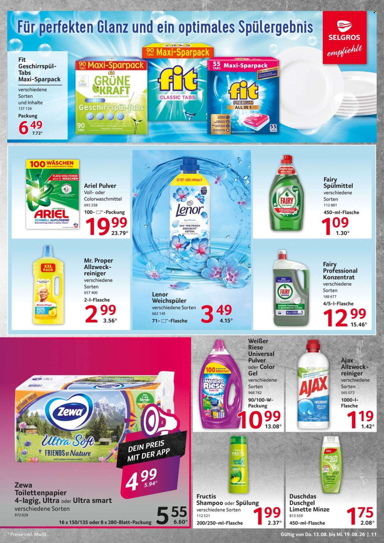 Selgros Prospekte  - 13.08.2026 - 19.08.2026. Seite 11