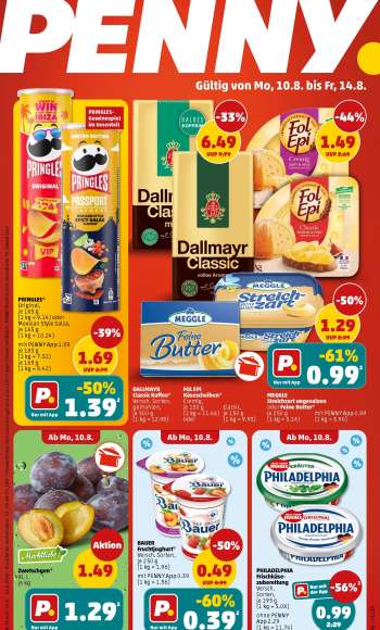 Prospekte Penny - 10.08.2026 - 15.08.2026.