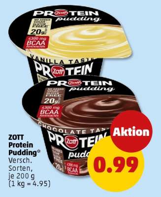 ZOTT Protein Pudding