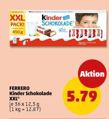 FERRERO Kinder Schokolade XXL