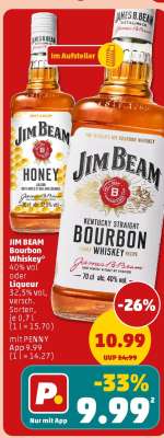 Jim Beam Bourbon-Whiskey