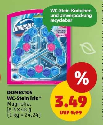 DOMESTOS WC-Stein Trio