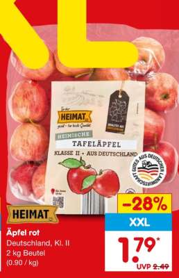 Äpfel rot