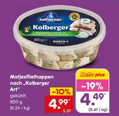Matjesfilethappen nach „Kolberger Art“