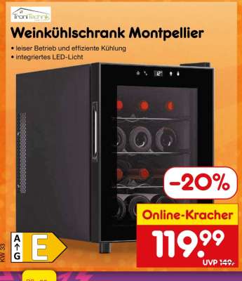 Weinkühlschrank MONTPELLIER