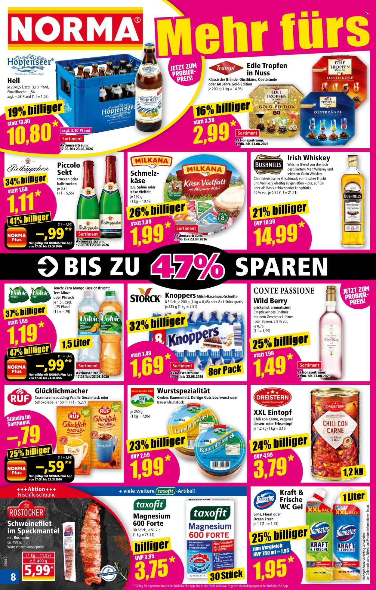 Norma Prospekte  - 17.08.2026 - 23.08.2026. Seite 8