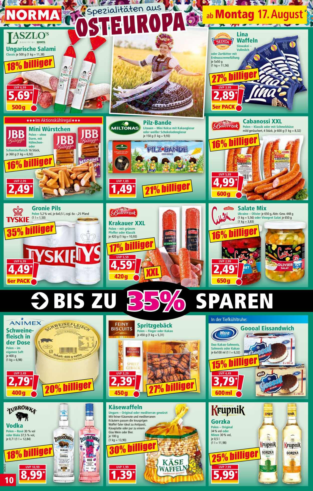 Norma Prospekte  - 17.08.2026 - 23.08.2026. Seite 10