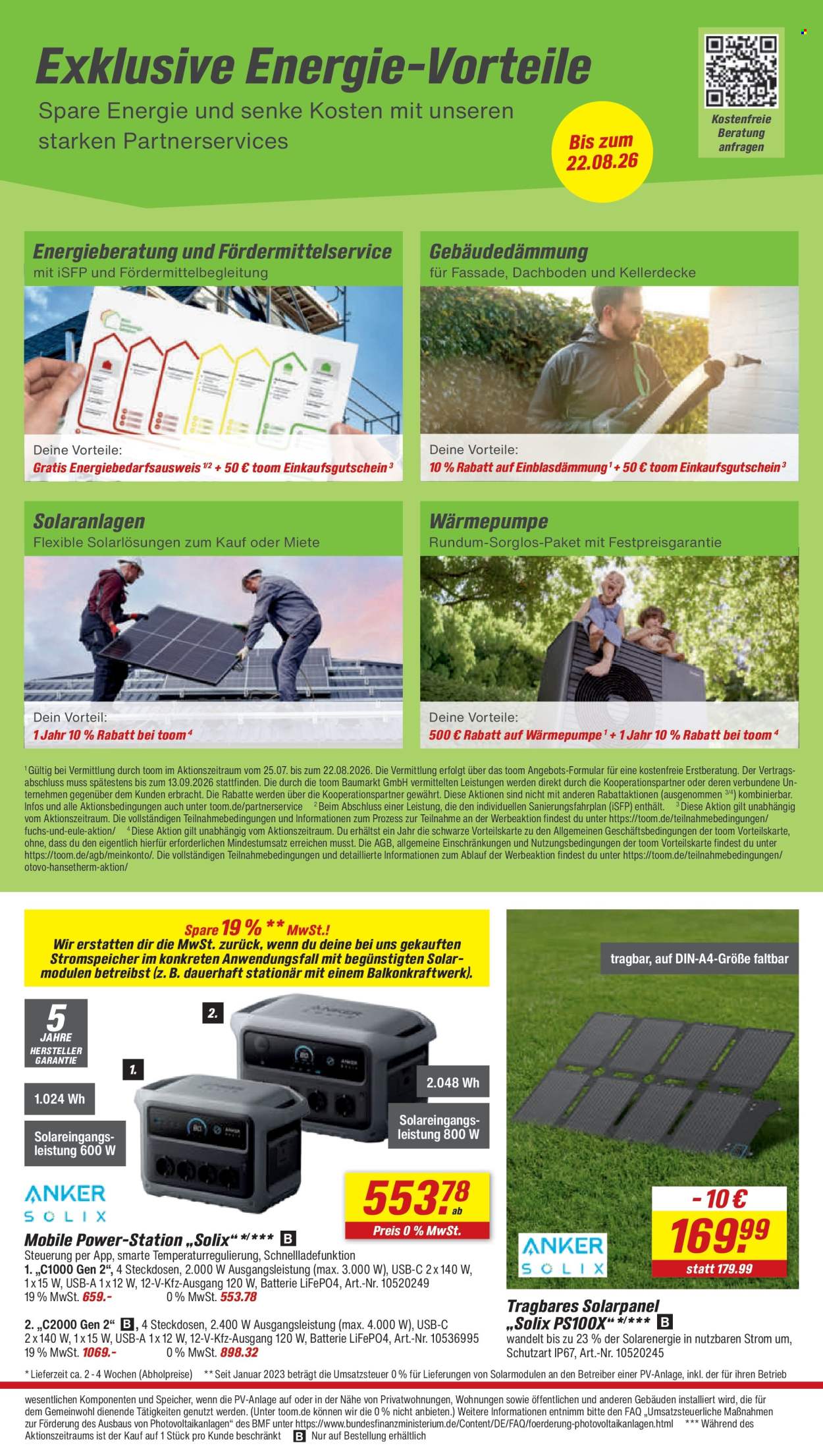 toom Baumarkt Prospekte  - 8.08.2026 - 14.08.2026. Seite 2