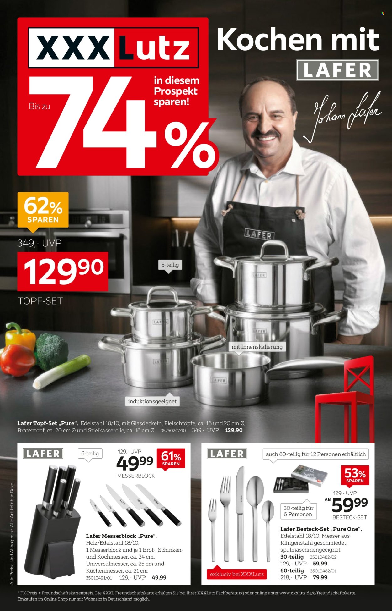 XXXLutz Prospekte  - 8.08.2026 - 22.08.2026. Seite 1