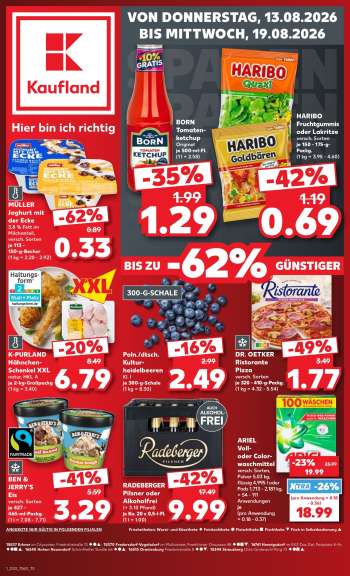 Prospekte Kaufland - 13.08.2026 - 19.08.2026.
