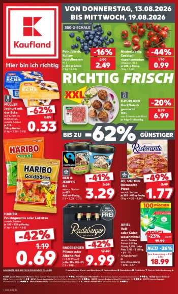 Prospekte Kaufland - 13.08.2026 - 19.08.2026.