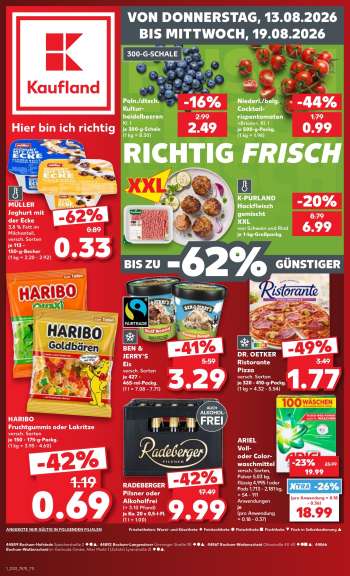 Prospekte Kaufland - 13.08.2026 - 19.08.2026.