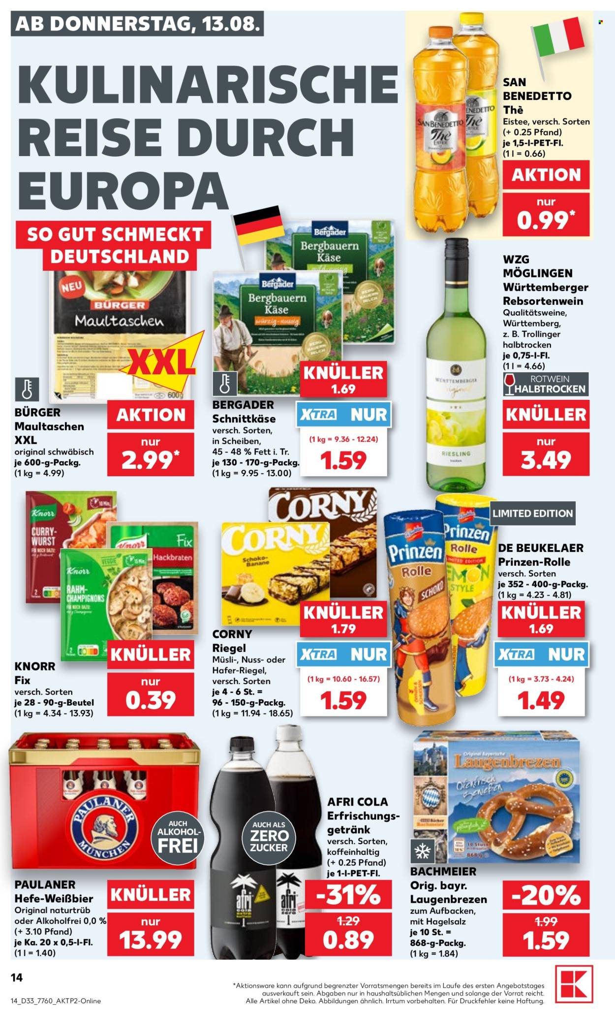 Kaufland Prospekte  - 13.08.2026 - 19.08.2026. Seite 14
