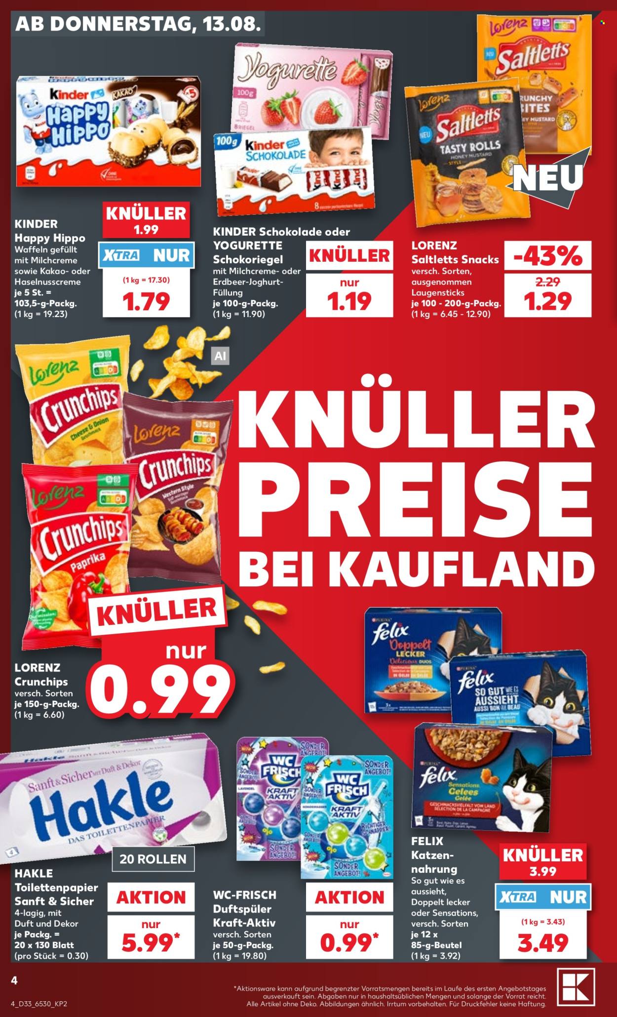Kaufland Prospekte  - 13.08.2026 - 19.08.2026. Seite 4