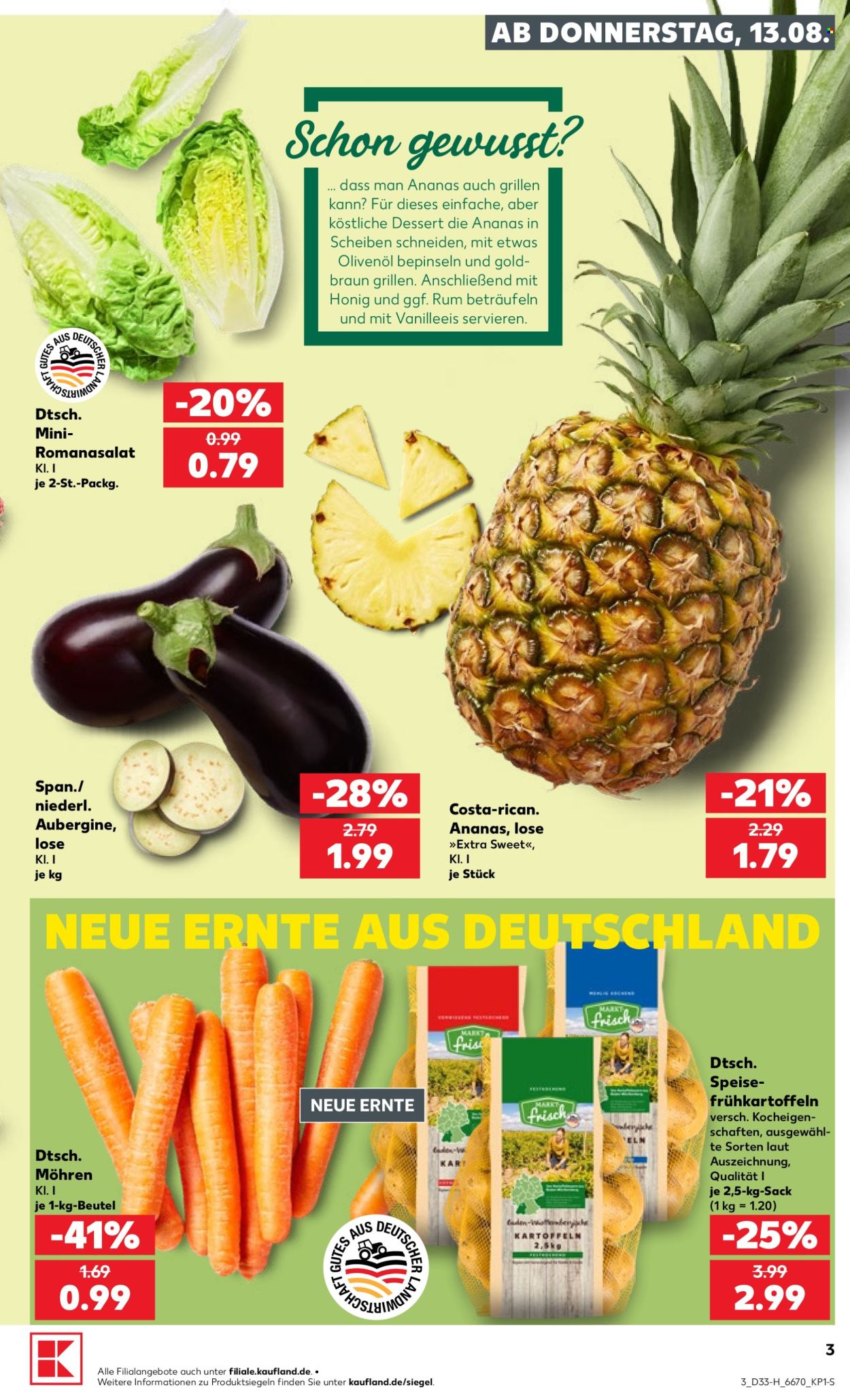 Kaufland Prospekte  - 13.08.2026 - 19.08.2026. Seite 3
