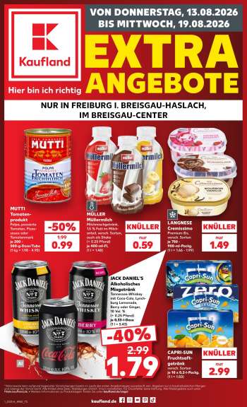 Prospekte Kaufland - 13.08.2026 - 19.08.2026.