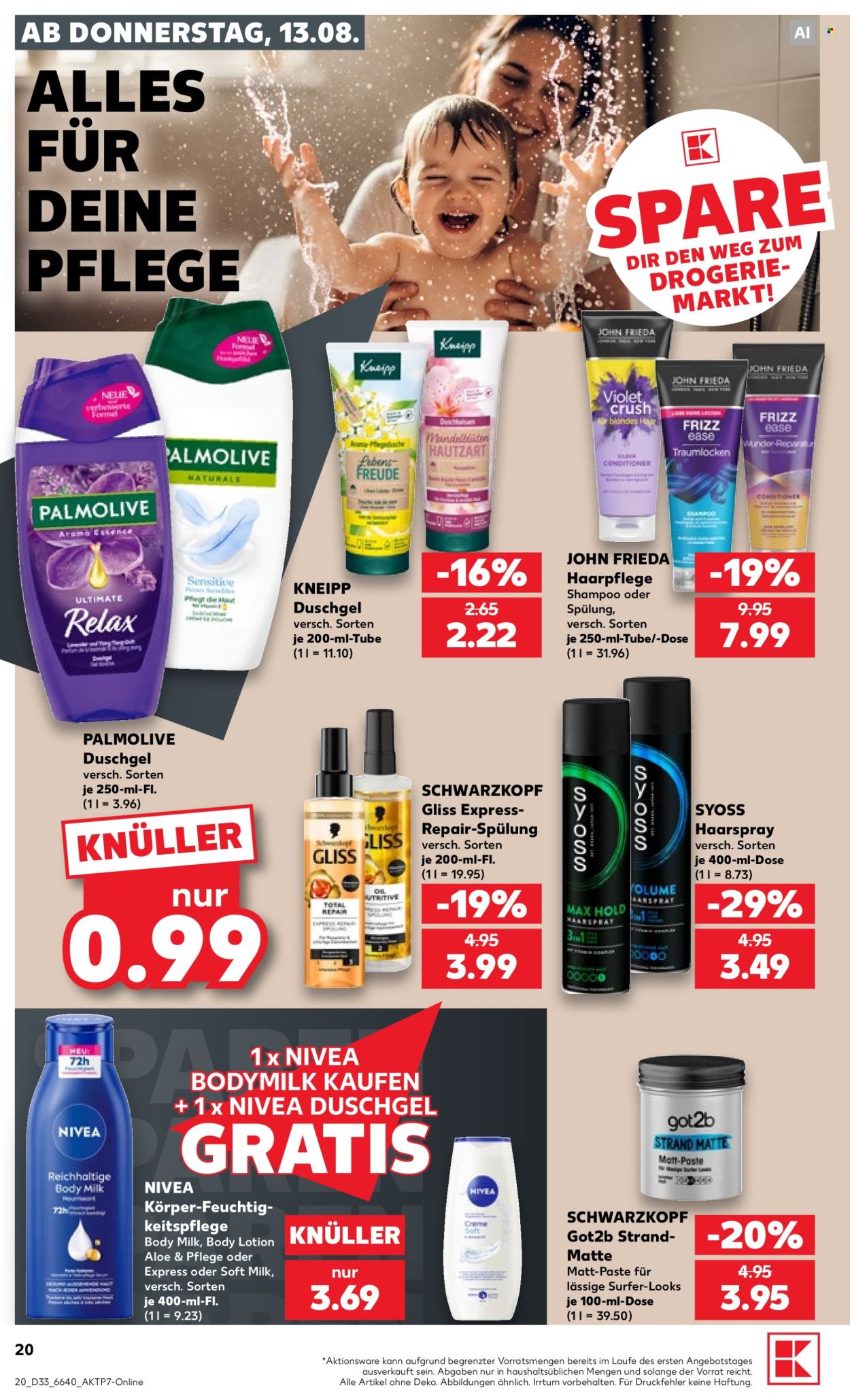 Kaufland Prospekte  - 13.08.2026 - 19.08.2026. Seite 20