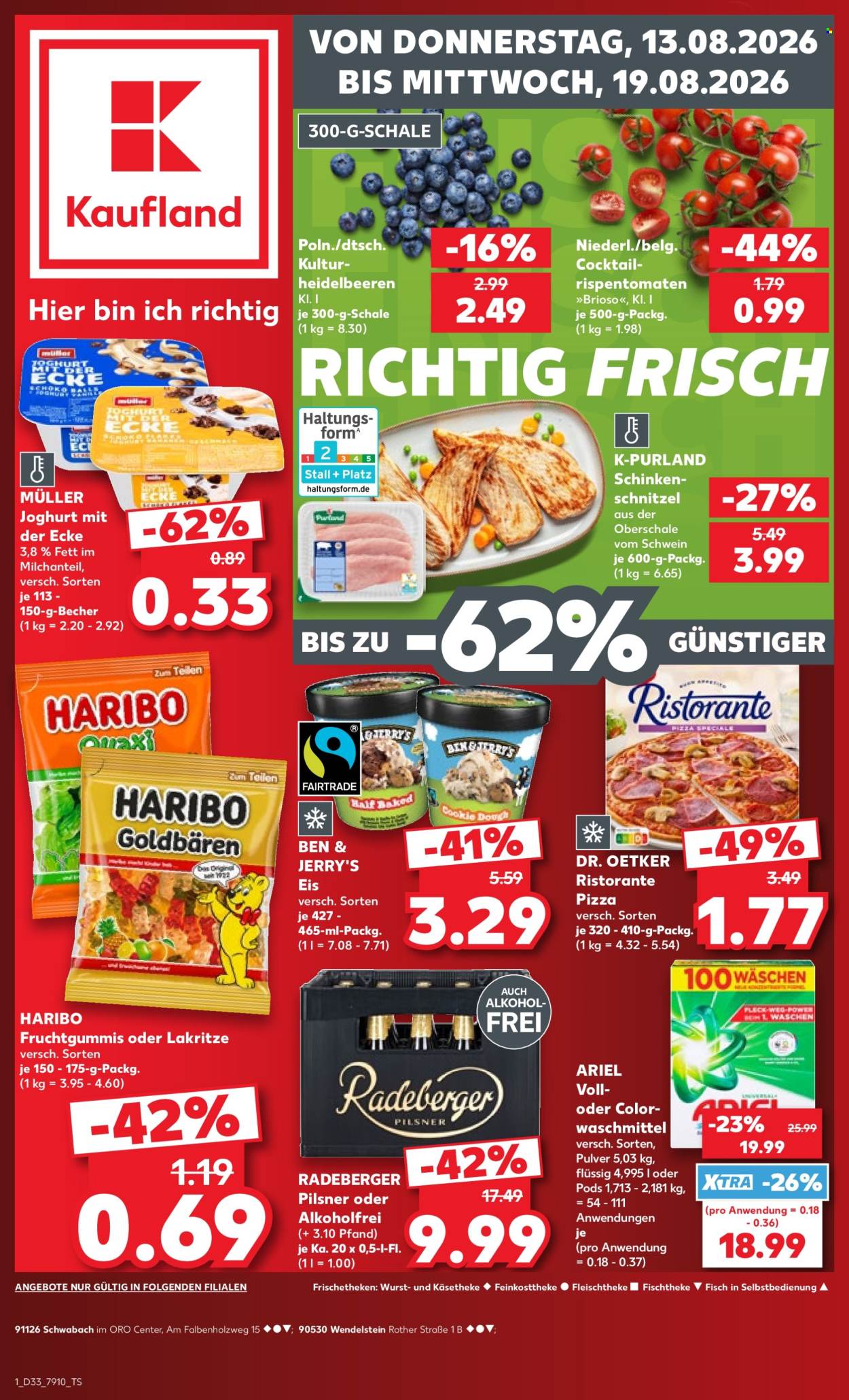 Kaufland Prospekte  - 13.08.2026 - 19.08.2026. Seite 1