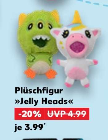 Plüschfigur »Jelly Heads«