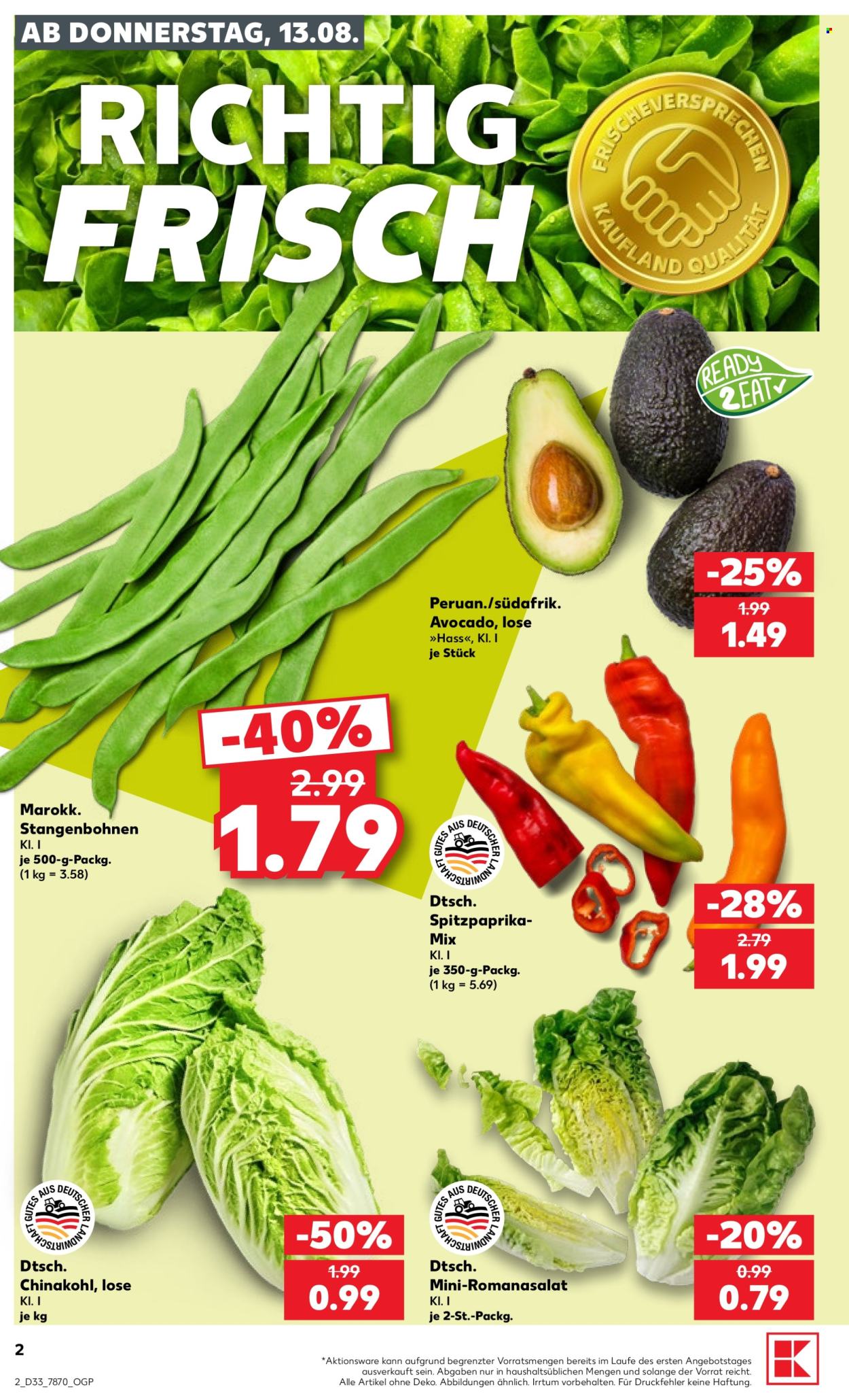 Kaufland Prospekte  - 13.08.2026 - 19.08.2026. Seite 2