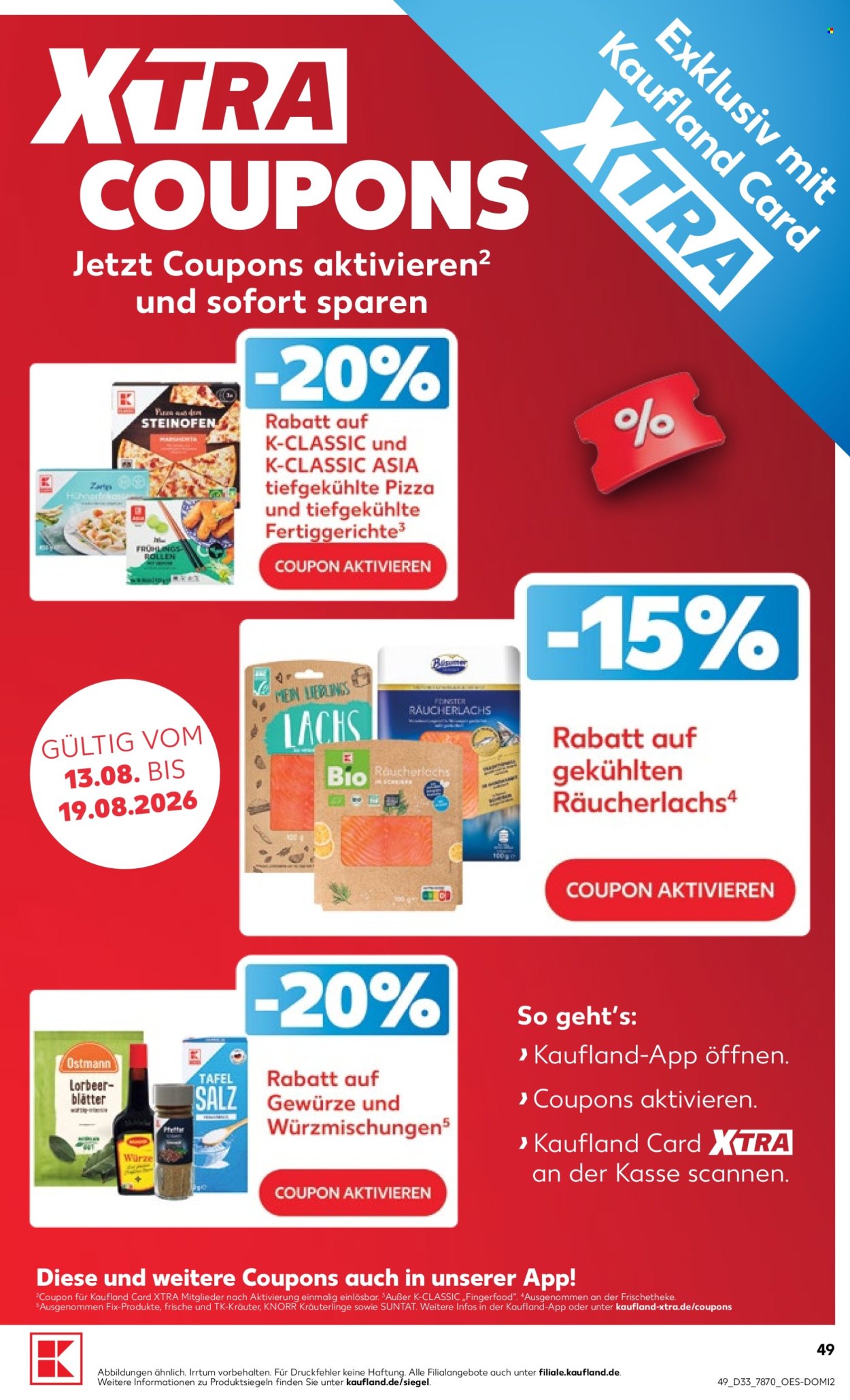 Kaufland Prospekte  - 13.08.2026 - 19.08.2026. Seite 49