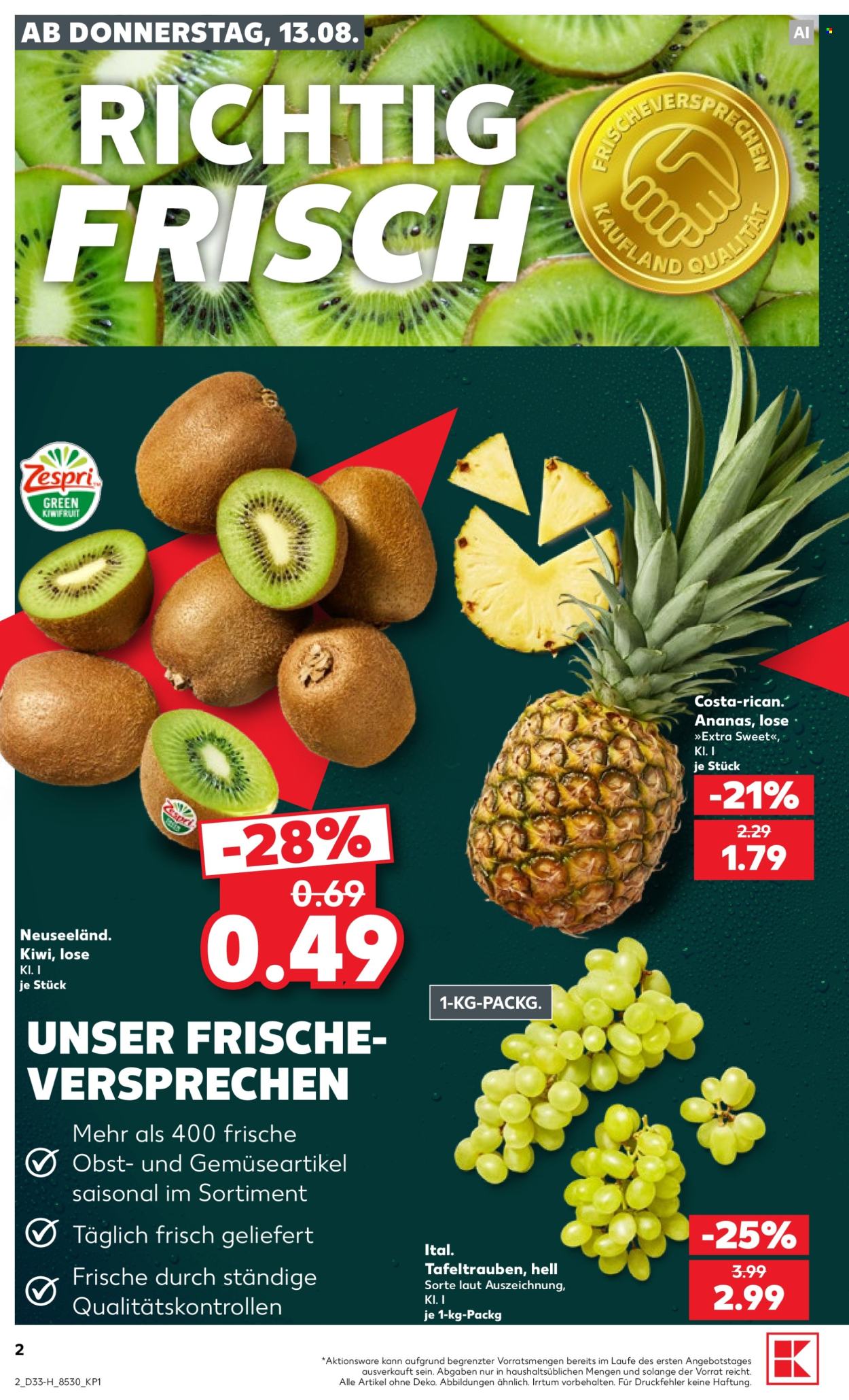 Kaufland Prospekte  - 13.08.2026 - 19.08.2026. Seite 2