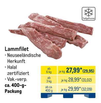Lammfilet