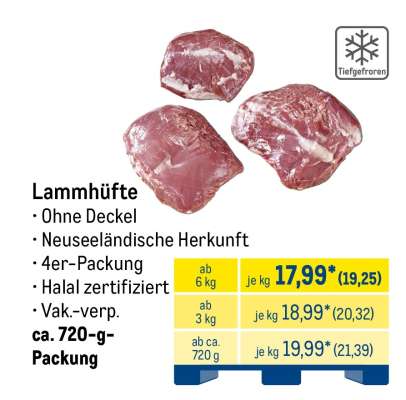 Lammhüfte