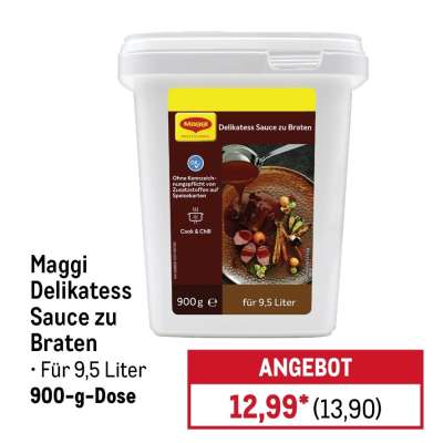 Maggi Delikatess Sauce zu Braten